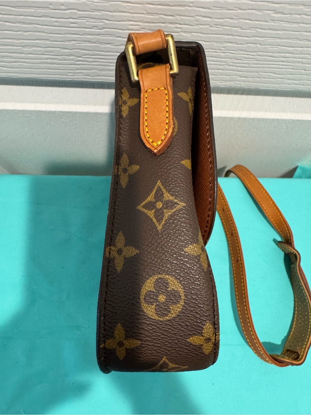 Louis Vuitton Monogram St Cloud PM with Vachetta Trim - Picture 5 of 11